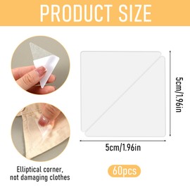 Wanmu 60Pcs Collar Stays for Polo Shirts, No Curl Collars Polo Shirt Collar Stays, Perfect For Any Support Of Collared Shirts