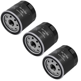 AWSZH 49065-0724 Oil Filter Compatible with Kawasaki FX850V FX801V FJ180V FH381-721V FH601-770D FX751-FX1000V 120-634 49065-2071 1016467 49065-7010 AM107423 4 Stroke Engine Oil Filter,Pack of 3
