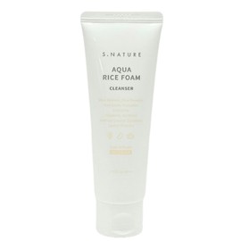 Lazyni S Nature Aqua Rice Mild Acidic Cleansing Foam 80ml x 6 Gentle Cleansing Low Irritation Pore Care