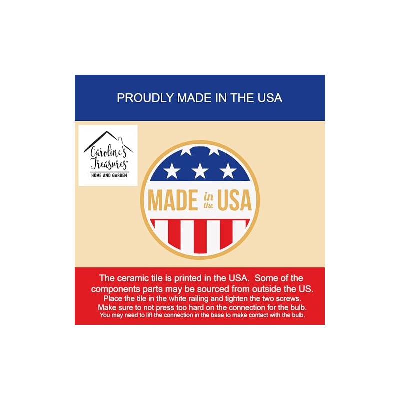 Caroline's Treasures Chow Chow Easter Egg Hunt Ceramic Night Light