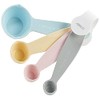 Avanti 16808 Ribbed Measuring Spoon Australian Standards Pastel 4-Pieces Set