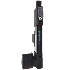 National Hardware Pool Safety Magna Latch Gate Latch N346-212, Vertical Pull Child Proof Gate Latch for Pool Gates or Fence Latches, Black