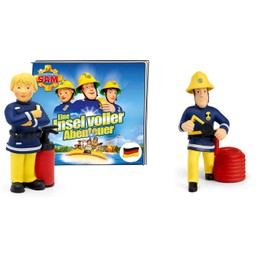 tonies Fireman Sam Hearing Figure, Set of 2, In Pontypandy ist was los + An Island Full of Adventure