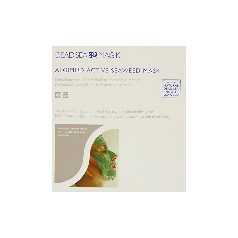 THREE PACKS of Dead Sea Spa Magik Algimud Active Seaweed