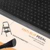 2 Step Ladder, Foldable Step Stool Ladder with Anti-Slip Pedal,