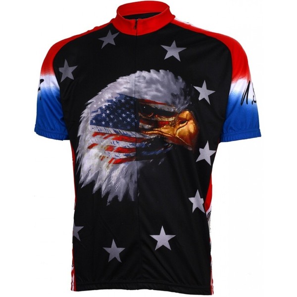 Men's American Eagle Cycling Jersey, Large