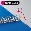 Kokuyo F-470B File Ring File A4 Vertical Blue