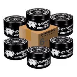 Barberlife 6 Pack Barberlife Platinium Pomade