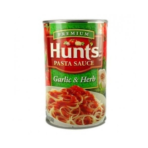 Hunt's, Premium Garlic & Herb Pasta Sauce, 26oz Can (Pack of 6) by Hunt's