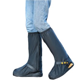 MiraiON V3 Shoe Cover, Rain Shoe Cover, Black, Sole Size L, 11.8 inches (30 cm), Compatible Shoe Size 10.2 - 10.4 inches (26 - 26.5 cm)