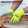 Vgo... 10Pairs Safety Work Gloves,Gardening Gloves,Polyurethane Coated,Dipping Gloves,Latex Free(PU2103)