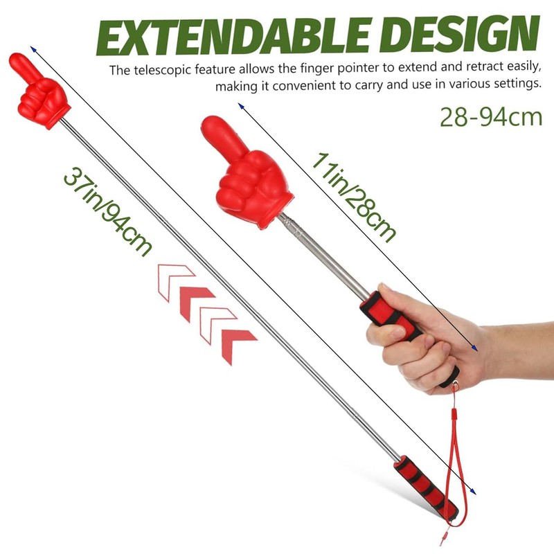 Yeanifeana Classroom Supplies - Classroom Stick Supplies Stainless Steel Telescopic