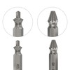 FOCMKEAS 4PCS Damaged Screw Extractor, Remover Set for Stripped Screws