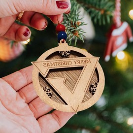 Religious Christmas Ornaments,Christmas Tree Ornaments with Gladiator Design - Unique Christmas Tree Decor for Shopping Malls, Hotel Lobbies, Home Window