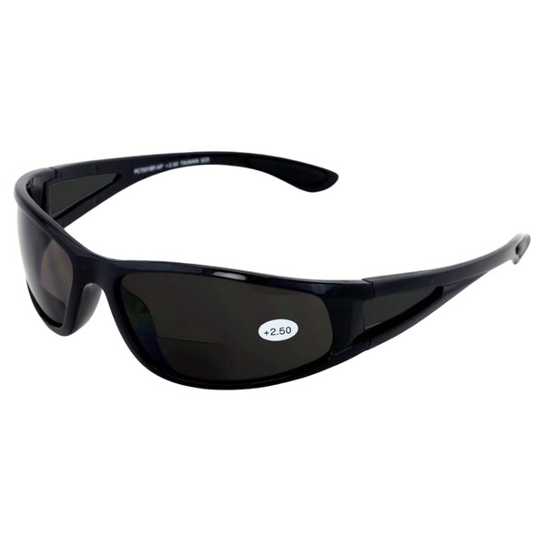 Pink Ribbon Shades The OnyxWrap Bifocal Reading Sunglasses, + 2.00