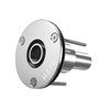 HZJD Thru Hull Exhaust Skin, 24mm Stainless Steel 316, for
