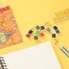 PATIKIL 12Pcs Watercolor Paint Refill, 4g Solid State Watercolor Paint