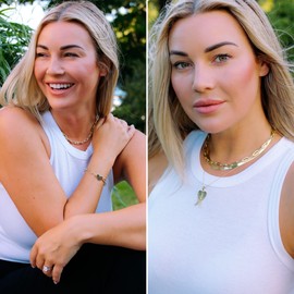 Paperclip Chain Link Necklace Sterling Silver 14k Gold or Rhodium Plated 2.8 3.2mm or 5.5mm Width 16" 18" 20" 22" 24'' and 30 inch Chain Necklaces for Women, Metal, unavailable,