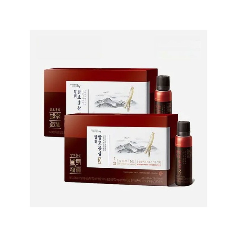H.Y. 한국야쿠르트 발휘 발효홍삼K 2세트(총 14병)35243079 Korean Yakult Balhwi Fermented