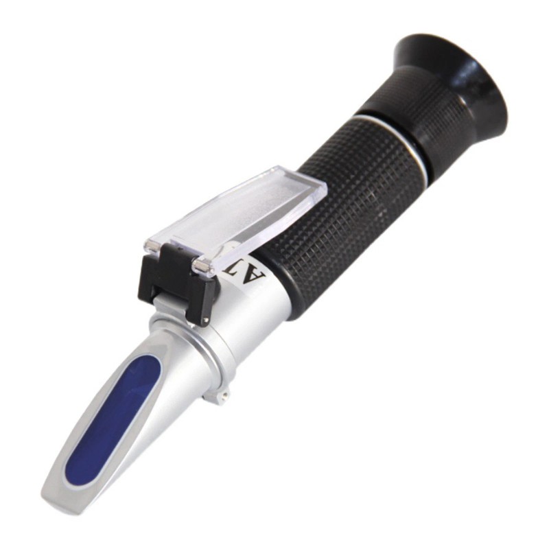 Unbranded Adjustable 0-100‰ Salinity Refractometer Aquarium Seawater Salt Water Tester+ATC