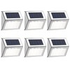 Solar Lights Outdoor Waterproof Deck Light, Solar Stair Lights Outside
