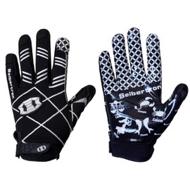 Seibertron Pro 3.0 Elite Ultra-Stick Sports American Football Receiver Gloves for Youth and Adult