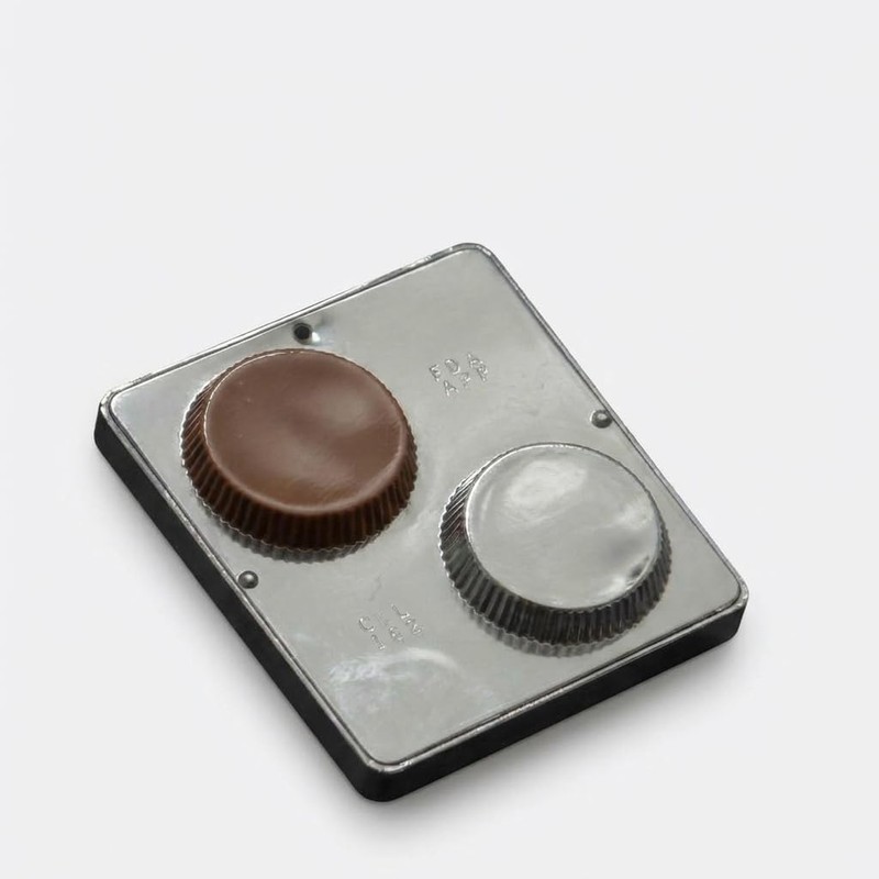 Extra Large Peanut Butter Cup Chocolate Candy Mold for Candy