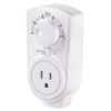 EconoHome Adjustable Thermostat - Universal Plugin Heating & Cooling Thermostat