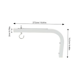 WHAMVOX Ceiling Mount Projector Screen Hooks Metal Projector Screen Hangers Accessories for Quick Setup