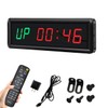 BTBSIGN LED Interval Timer Count Down/Up Clock Stopwatch with Remote
