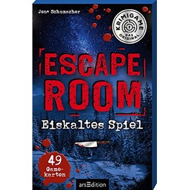 Escape Room. Eiskaltes Spiel: 49 Gamekarten | Ein Escape-Krimi-Spiel