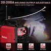 YesRight Mini Stick Welder, 200A Portable Welding Machine with 20PCS