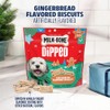 Milk-Bone Dipped Gingerbread Artificially Flavored Dog Biscuits, 10 oz Bag