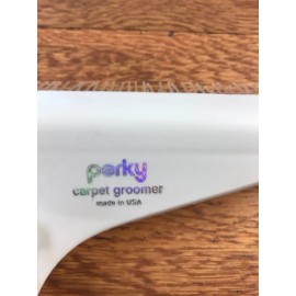 Perky Carpet and Rug Rake 12 Inch Perky Groomer