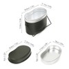 1.5L Outdoor Military Canteen Mess Tin Kit Camping Cookware Lunch