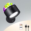 OneNine Led Wandleuchte Innen, 2-in-1 Partylicht und Wandlampe, Doppelkopf 360°