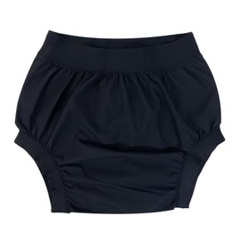 AQX Adult Diaper Cover for Incontinence, High Waist Active Waterproof Latex Pants with Cotton Layer, Noiseless Reusable Washable Pull Up Plastic Pants (High Waist 3XL)