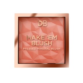 Designer Brands DB Make 'Em Blush Pressed Mineral Blush Peach Glow, 121 count Pack of 121