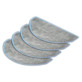 (4 Piece) Q052020 Q0120 Y0140 Replacement Mop Pads Compatible with iRobot Roomba Vacuum 2 Essential Robot, Combo Robot Vacuum and Mop, Y0110 Q011 Q0120, Roomba 105 Combo Mop Cloths, Accessories Kit