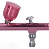 Airbrush Gun Pink 0.3mm Diameter Nozzles Portable Air Brush Painting