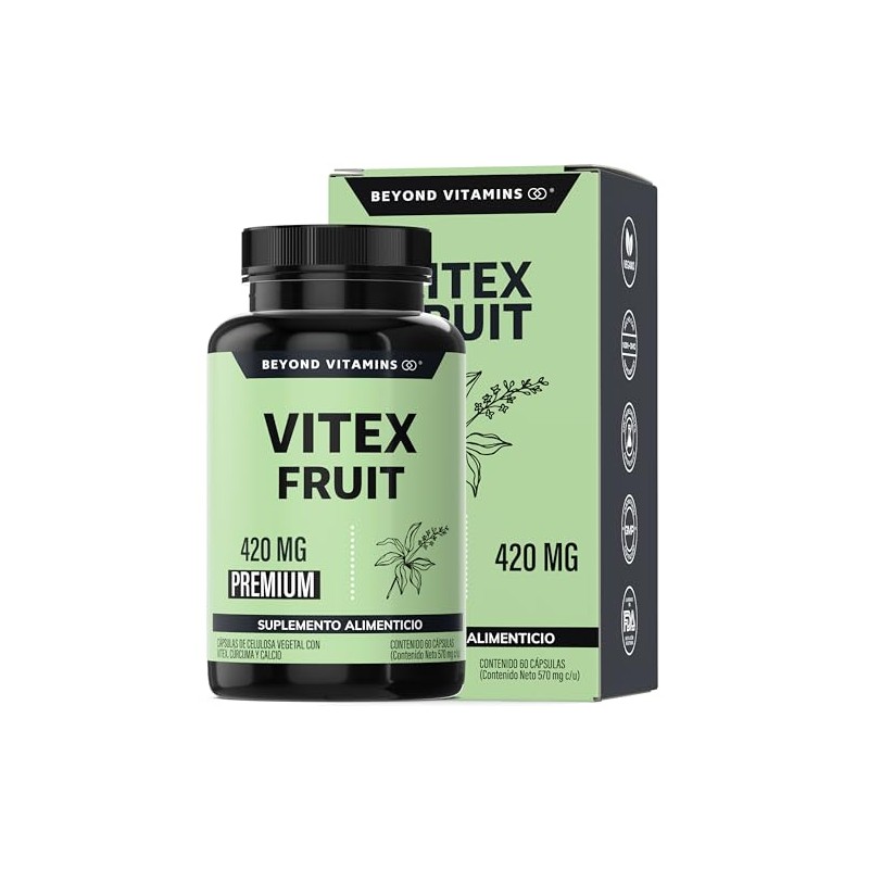 Beyond Vitamins | Vitex Fruit 420mg | Vegano | 1