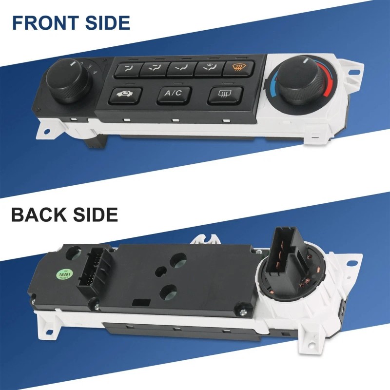 SHENKENUO Heater A/C AC Switch Climate Control Module For 1998-2004