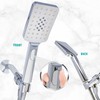 Metpure High-Pressure Handheld Shower Head with Easy Clicker for Multiple
