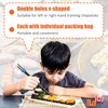 100 Pcs Reusable Chopsticks Helper Multicolor Plastic Practice Chopstick Trainer