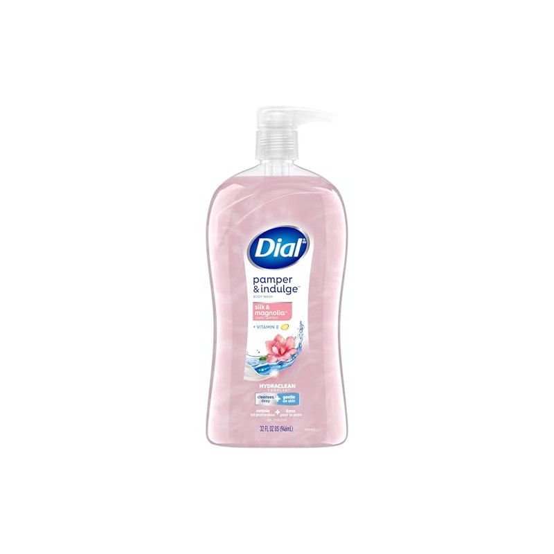 Dial Body Wash, Silk & Magnolia with Silk Protein, 32