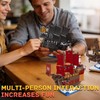 YCJZXMS 6-in-1 Pirate Ship Building Blocks Set, Mini Brick Pirate