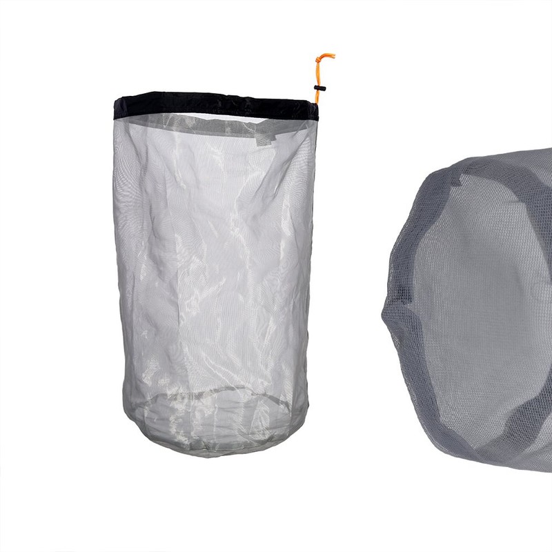 VGEBY1 Mesh Storage Sack, Mesh Stuff Storage Bag, Drawstring Organise