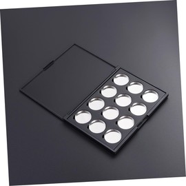 Mikinona Magnetic Palette Diy Empty Eyeshadow Case for Makeup Tools Magnetic Cosmetic Container 12 Color Palette