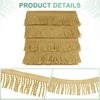 M METERXITY 12 Yards Curtain Fringes Fringe Trim, 2.2" Wide