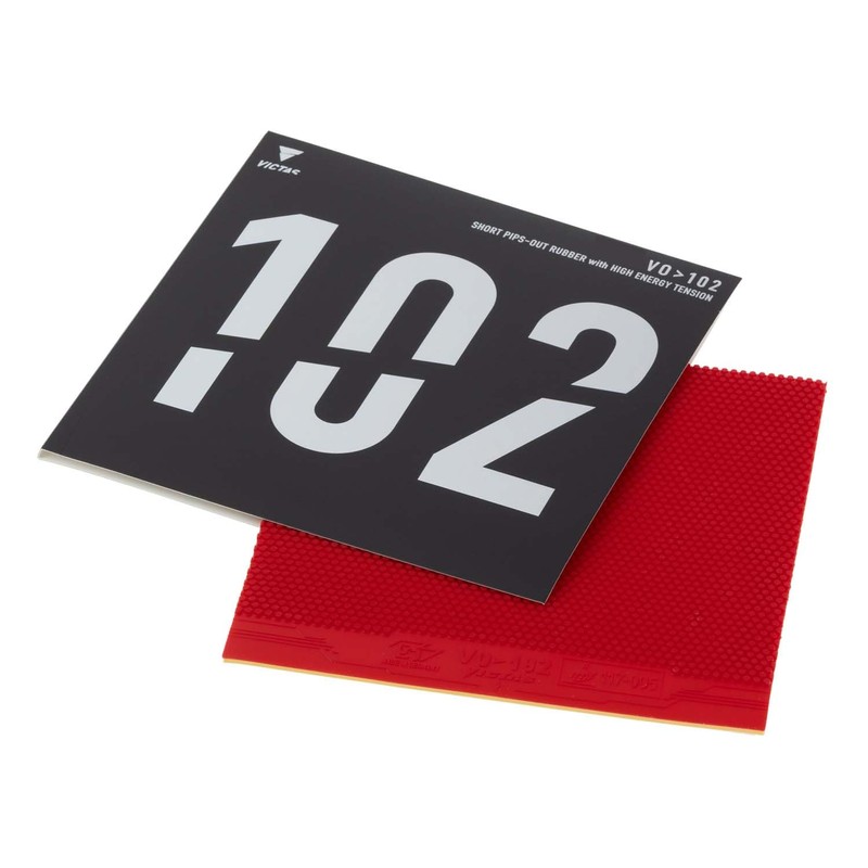 VICTAS 020222 Table Tennis Rubber VO>102 Surface Soft High Energy
